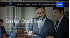 Desktop Screenshot of betterqualified.com