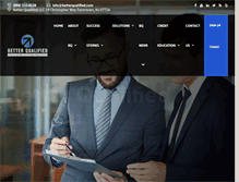 Tablet Screenshot of betterqualified.com